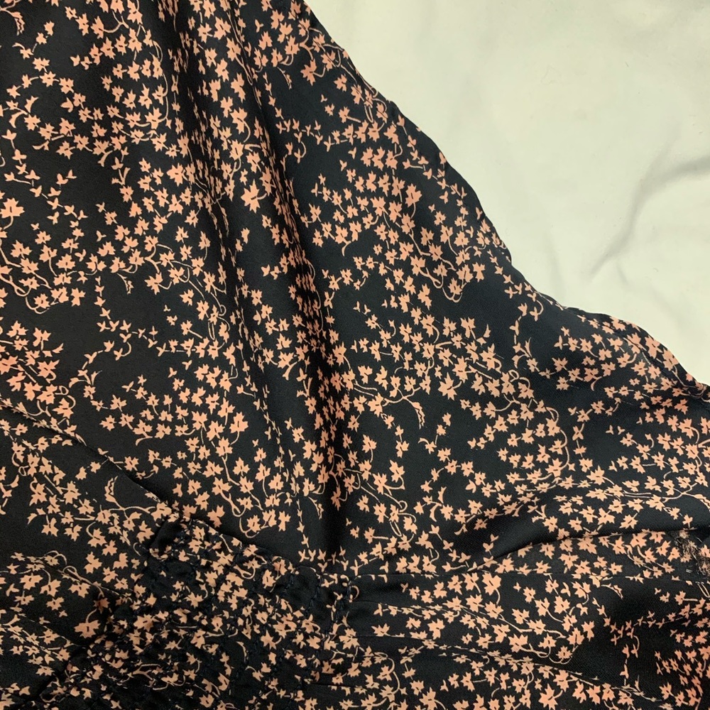 Flower Print Batwing Shirt